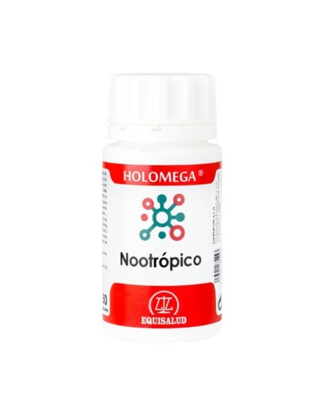 Holomega Nootrópico (concentración y memoria) 50 cápsulas de 590mg Equisalud
