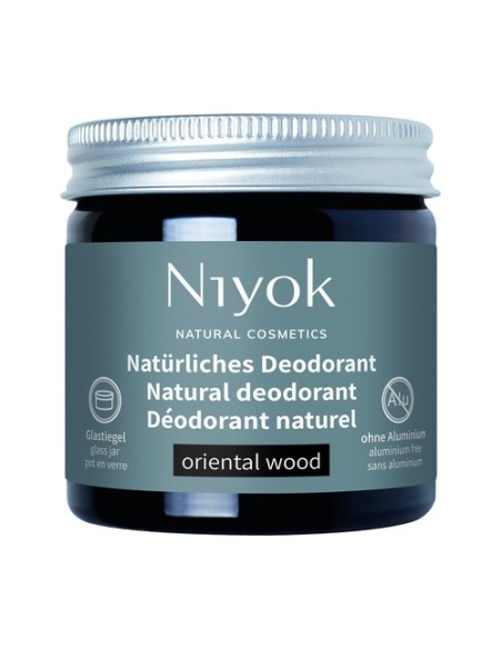 Desodorante + antitranspirante oriental wood 40 ml Niyok
