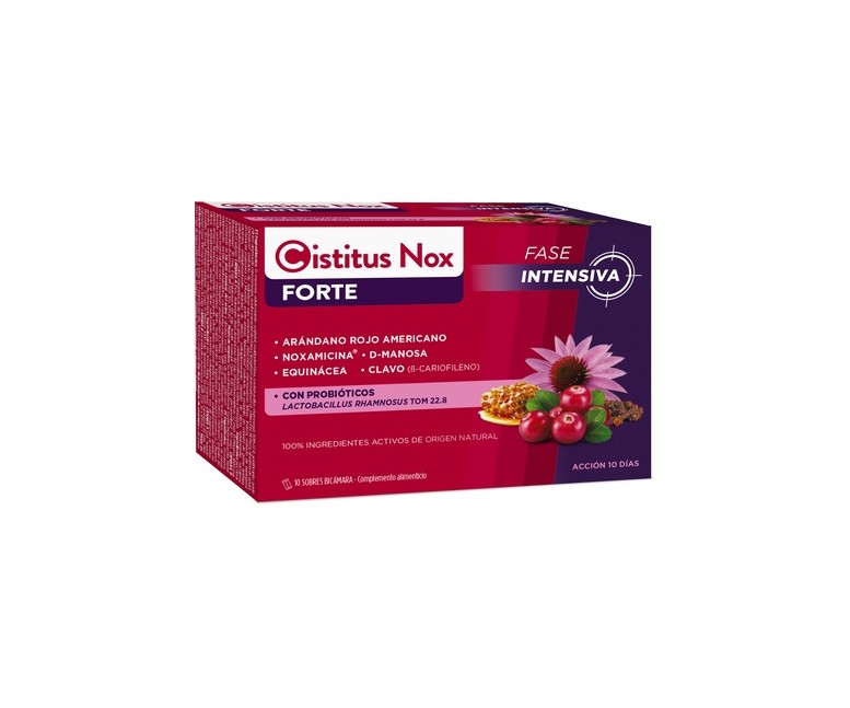 Cistitus nox forte con probióticos 10 sticks Cistitus