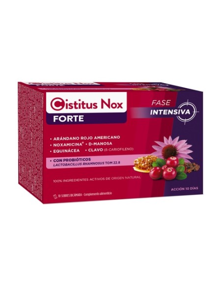 Cistitus nox forte con probióticos 10 sticks Cistitus