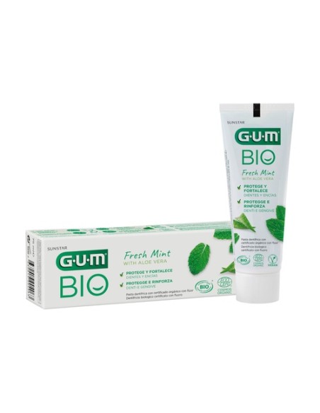 Gum bio gel dentífrico 75 ml (Menta) Sunstar GUM