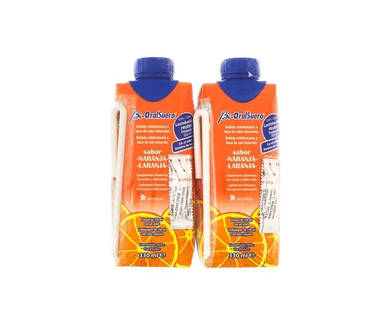 Bioralsuero bebida rehidratante de naranja 660 ml (Naranja) Casen Recordati