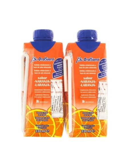 Bioralsuero bebida rehidratante de naranja 660 ml (Naranja) Casen Recordati