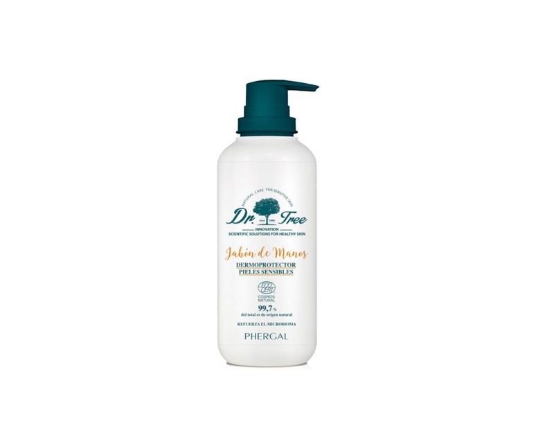 Jabón de manos dermoprotector pieles sensibles 200 ml Dr. Tree