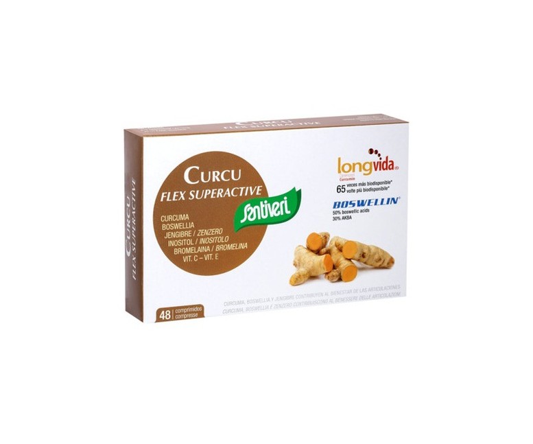 Curcuflex Superactivo 48 tabletas Santiveri