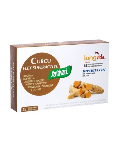 Curcuflex Superactivo 48 tabletas Santiveri