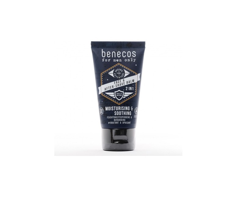 Bálsamo facial y para después del afeitado 50 ml Benecos