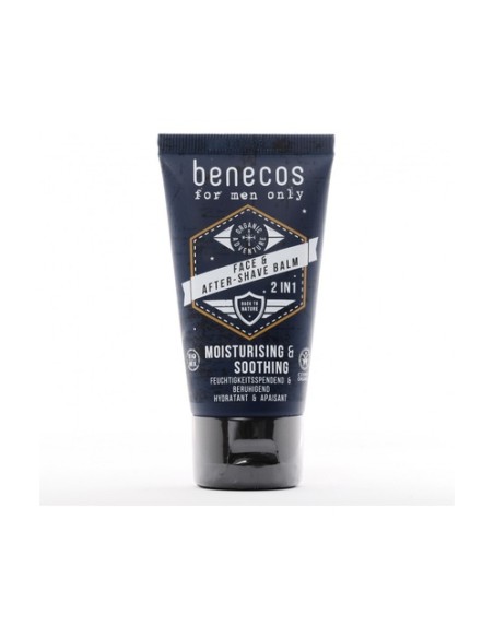 Bálsamo facial y para después del afeitado 50 ml Benecos