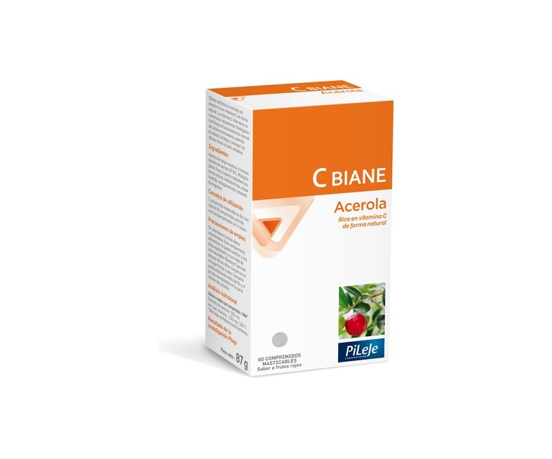 C Biane 60 comprimidos masticables Pileje