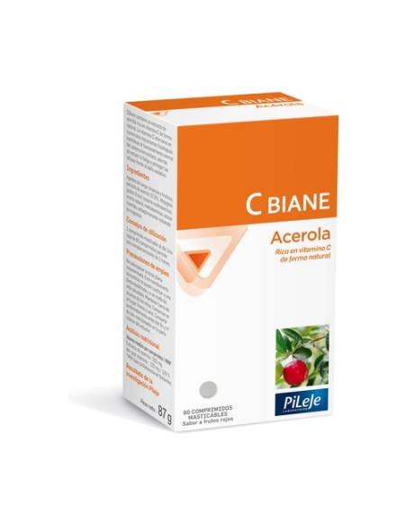 C Biane 60 comprimidos masticables Pileje