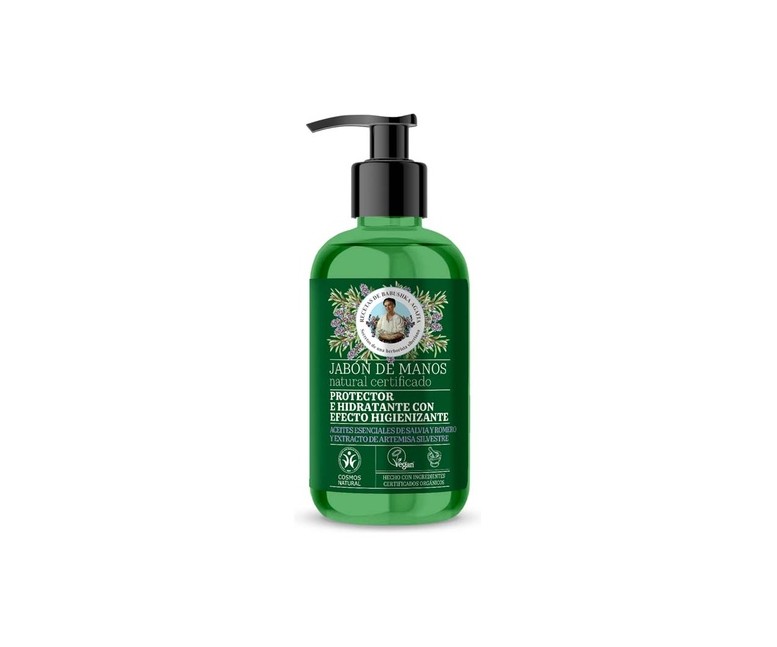 Jabón de manos natural protector e hidratante 300 ml de gel AGAFJA