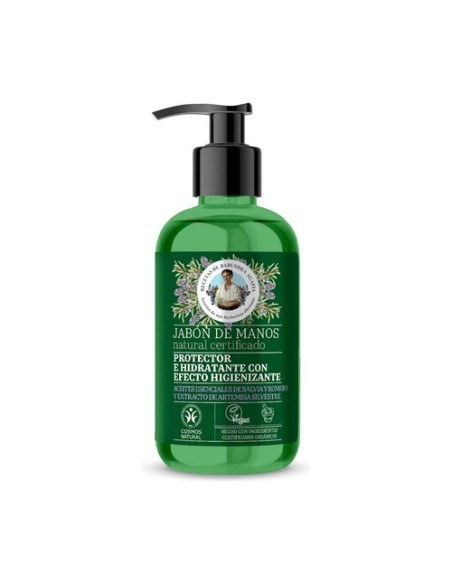 Jabón de manos natural protector e hidratante 300 ml de gel AGAFJA