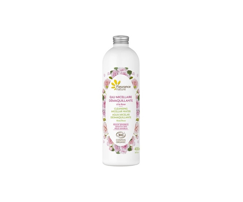 Agua micelar desmaquillante con rosas Bio 400 ml Fleurance Nature