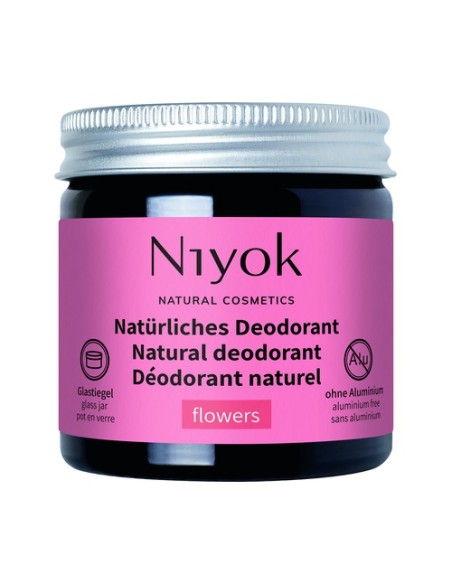 Desodorante + antitranspirante flowers 40 ml (Floral) Niyok