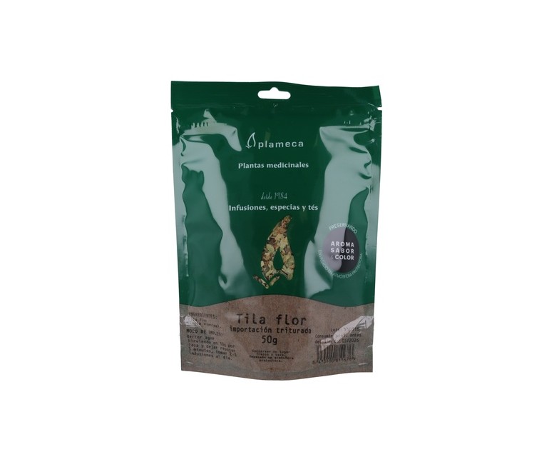 Hierba Tila Flor Triturada 50 g Plameca