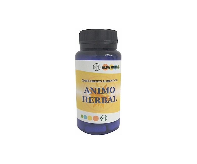 Animo herbal energía 60 cápsulas Alfa Herbal