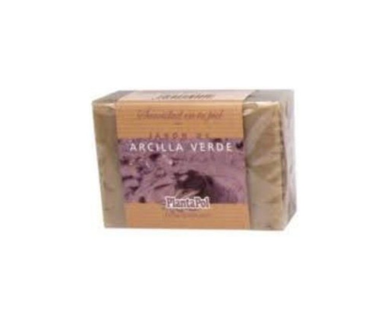 Jabón Natural Arcilla Verde 100 g Plantapol