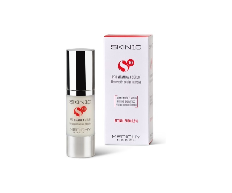Skin10 pro vitamina A sérum 30 ml de sérum MEDICHY MODEL