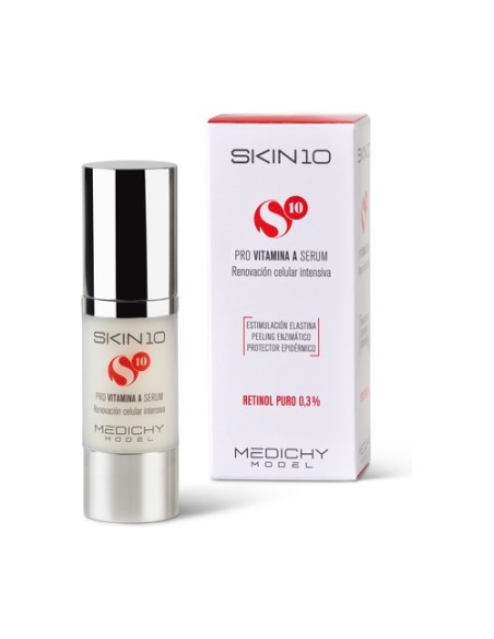 Skin10 pro vitamina A sérum 30 ml de sérum MEDICHY MODEL