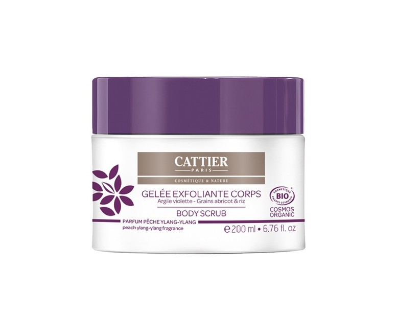 Gel exfoliante corporal orgánico 200 ml Cattier
