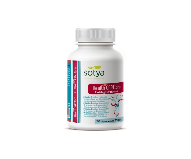 Health cartipro cartílagos y huesos 90 cápsulas de 750mg Sotya