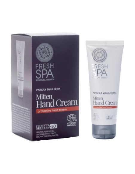 Fresh spa rukavitca crema de manos 75 ml de crema Natura Siberica