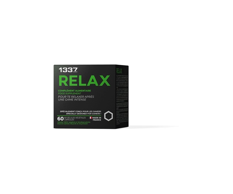 1337 Relax relajante 60 cápsulas 1337 Pharma