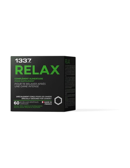 1337 Relax relajante 60 cápsulas 1337 Pharma