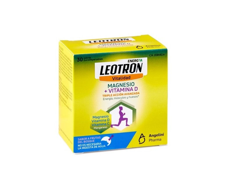 Leotron magnesio + vitamina C 30 sticks Leotron