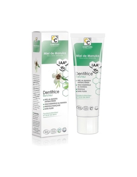 Dentífrico Blanqueante Miel de Manuka Bio 75 ml Comptoirs & Compagnies