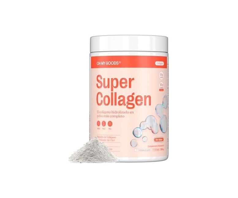 Super Collagen sin sabor 300 g de polvo (Neutro) OhMyGoods