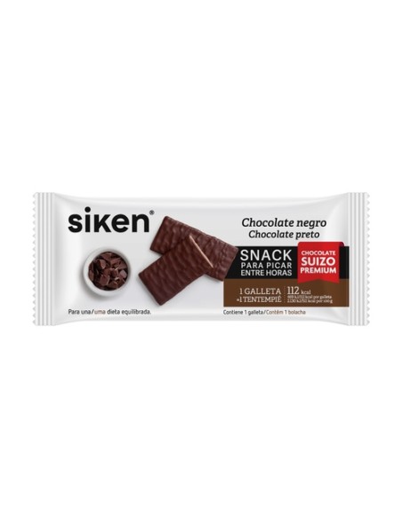 Siken Form snack time galleta chocolate negro 25 g SIKEN