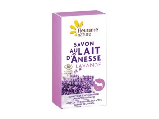 Jabón de leche de burra con Aceite esencial de lavanda