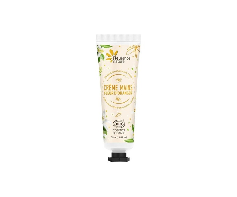 Crema de manos flor azahar 30 ml de crema Fleurance Nature