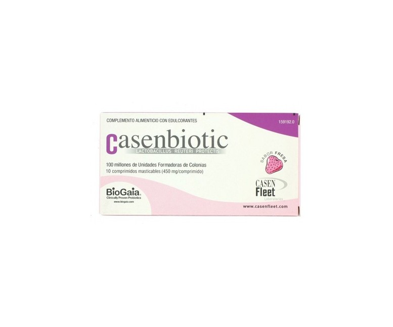 Casen Fleet Casenbiotic Fresa 10 comprimidos Casen Fleet