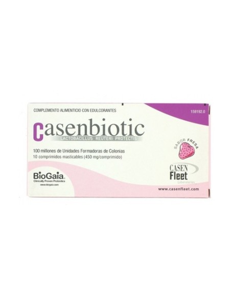 Casen Fleet Casenbiotic Fresa 10 comprimidos Casen Fleet