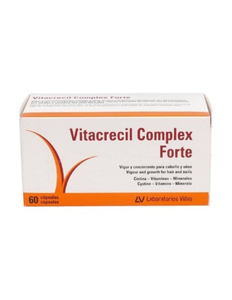 Vitacrecil complex forte (cabello y uñas) 60 cápsulas Vitacrecil