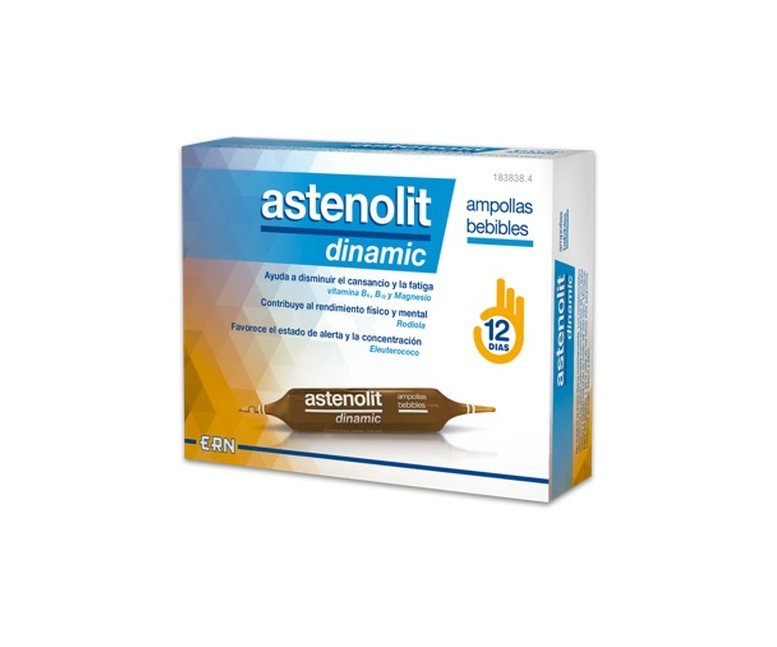 Astenolit-Dinamic 12 ampollas Astenolit