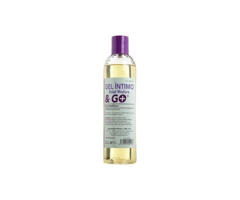 Gel íntimo ph8 edad madura 250 ml Pharma & Go