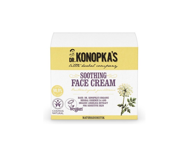 Crema Facial Calmante Pieles Sensibles 50 ml de crema Konopka