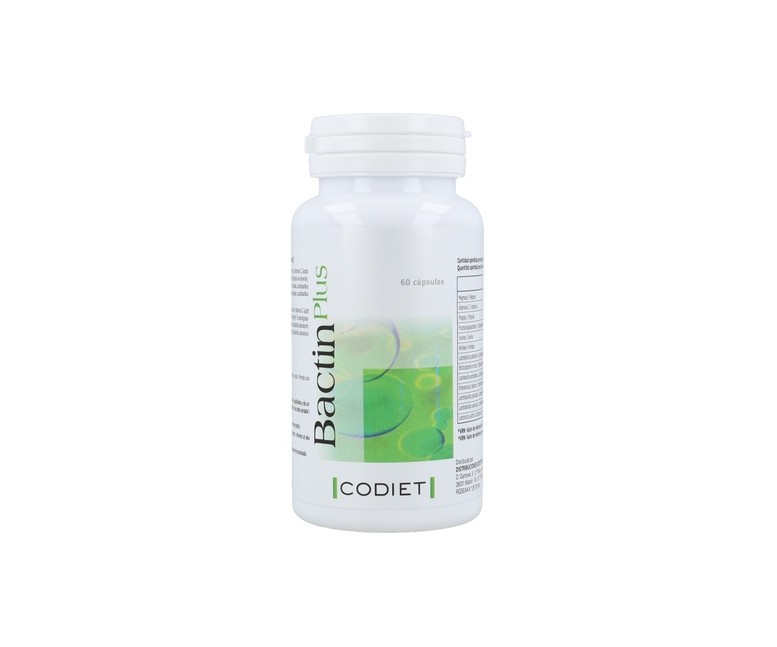 Bactin Plus 60 cápsulas de 600mg Codiet