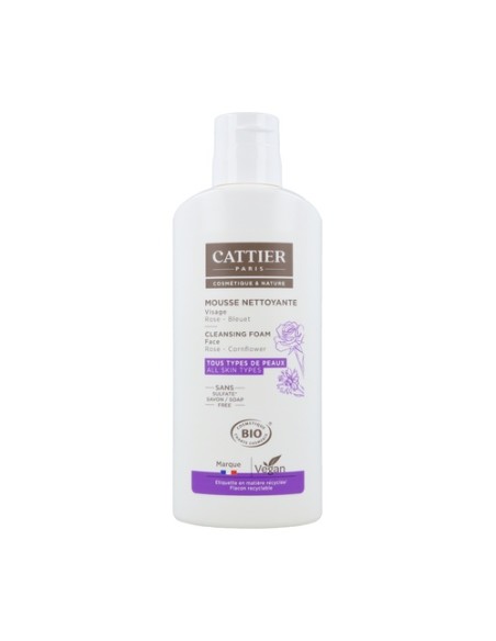 Espuma Limpiadora Facial Sin Jabon 150 ml Cattier