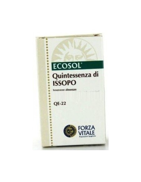 Quinta Esencia Hisopo vías respiratorias 10 ml de aceite esencial Forza Vitale