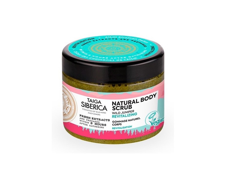Exfoliante corporal natural Revitalizante 300 ml Natura Siberica