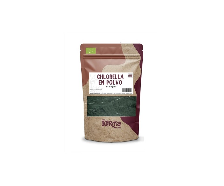 Chlorella en polvo 200 g de polvo Karma