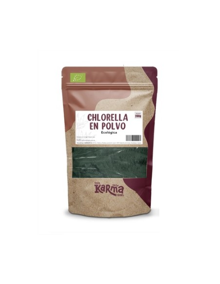 Chlorella en polvo 200 g de polvo Karma