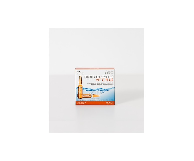 Proteoglicanos vitamina C plus 6 ampollas de 2ml Praxis
