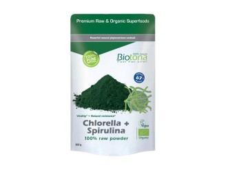 Chlorella Espirulina Raw Bio