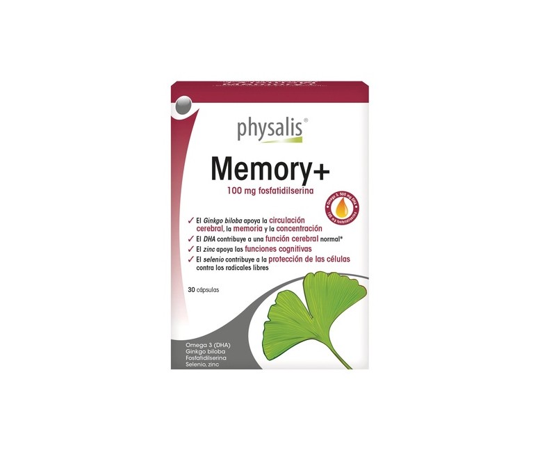 Memory plus 30 cápsulas Physalis