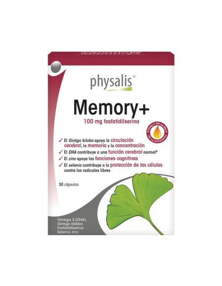 Memory plus 30 cápsulas Physalis